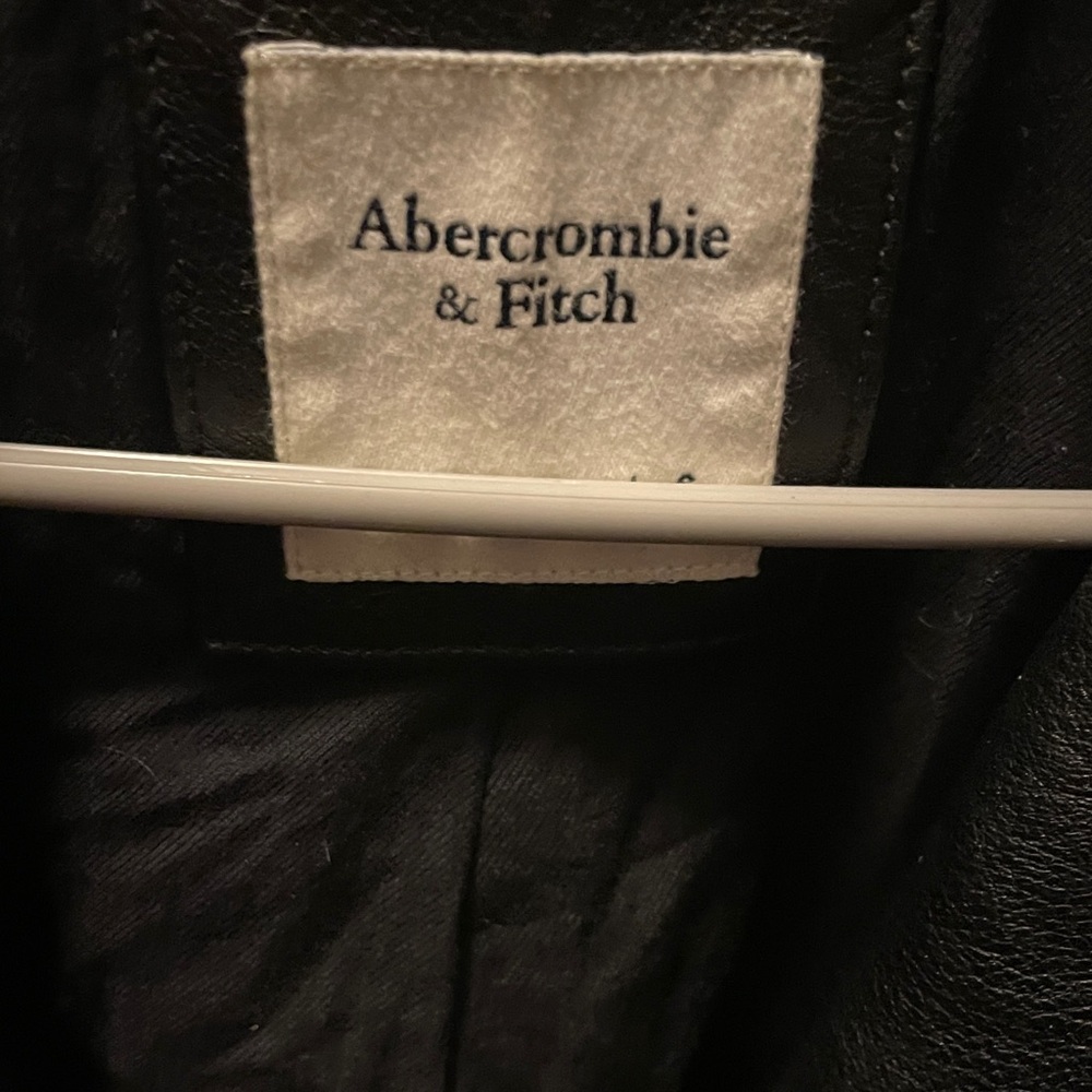 Abercrombie & Fitch Midnight Leather Jacket